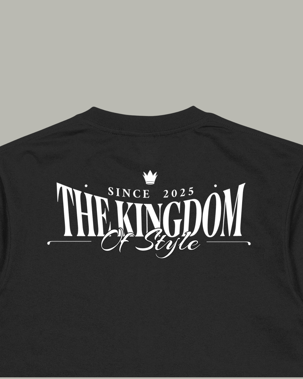 The Kingdom Of Style Black Tee